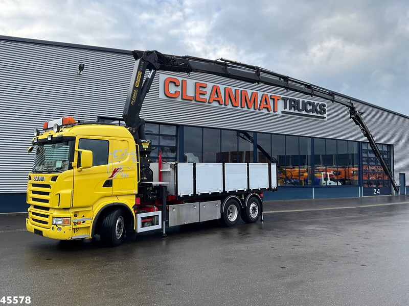 Scania R 380 Palfinger 29 Tonmeter laadkraan + Fly-Jib - Camión grúa: foto 1 Scania R 380 Palfinger 29 Tonmeter laadkraan + Fly-Jib - Camión grúa: foto 1