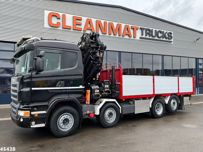 Scania R 480 8x2 Retarder Hiab 47 Tonmeter laadkraan + Fly-Jib! Just 242.931 km! - Camión grúa: foto 2 Scania R 480 8x2 Retarder Hiab 47 Tonmeter laadkraan + Fly-Jib! Just 242.931 km! - Camión grúa: foto 2