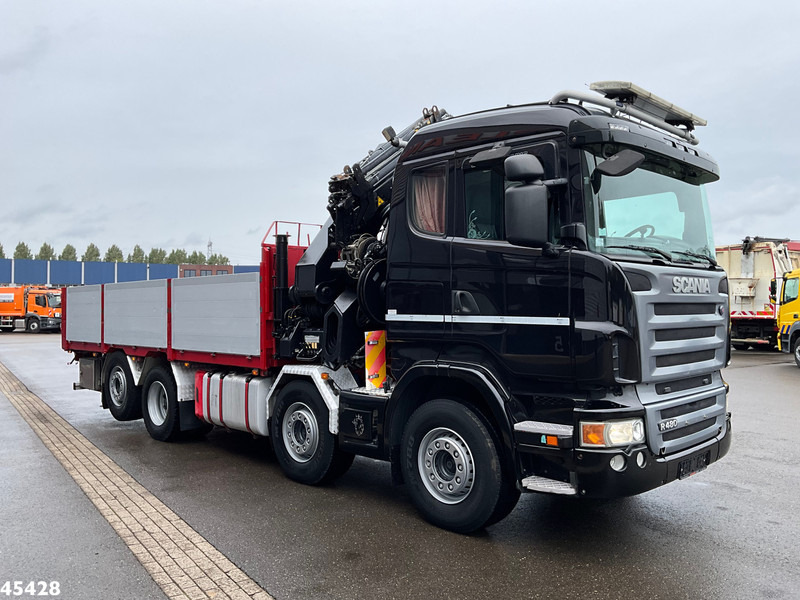 Scania R 480 8x2 Retarder Hiab 47 Tonmeter laadkraan + Fly-Jib! Just 242.931 km! - Camión grúa: foto 5 Scania R 480 8x2 Retarder Hiab 47 Tonmeter laadkraan + Fly-Jib! Just 242.931 km! - Camión grúa: foto 5