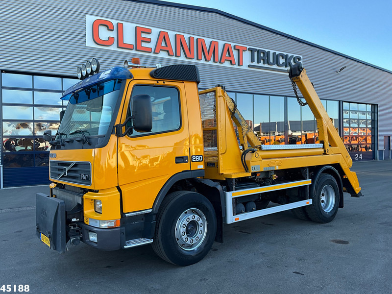 Volvo FM 290 Full Steel Manual 12 Ton portaalarmsysteem - Camión portacontenedor de cadenas: foto 1 Volvo FM 290 Full Steel Manual 12 Ton portaalarmsysteem - Camión portacontenedor de cadenas: foto 1