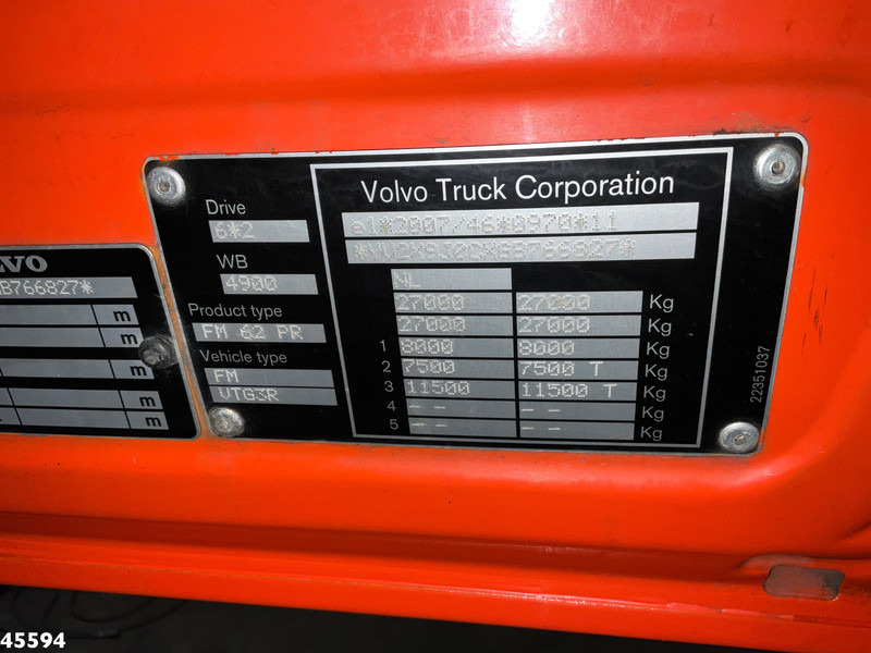 Camión de basura Volvo FM 330 Euro 6 Geesink 20m³: foto 20 Camión de basura Volvo FM 330 Euro 6 Geesink 20m³: foto 20