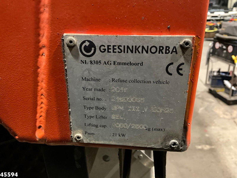 Camión de basura Volvo FM 330 Euro 6 Geesink 20m³: foto 19 Camión de basura Volvo FM 330 Euro 6 Geesink 20m³: foto 19