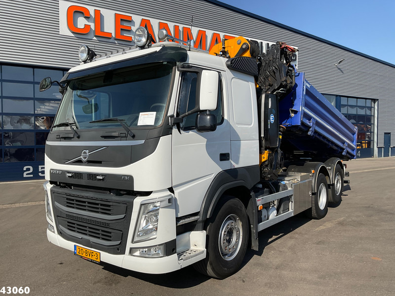 Volvo FM 460 Effer 26 Tonmeter laadkraan Kipper Just 94.130 km! - Camión volquete, Camión grúa: foto 2 Volvo FM 460 Effer 26 Tonmeter laadkraan Kipper Just 94.130 km! - Camión volquete, Camión grúa: foto 2