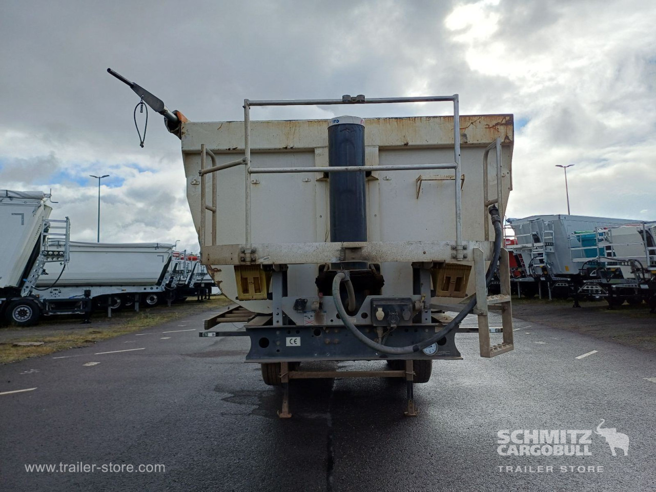 Semirremolque volquete LANGENDORF Auflieger Kipper Stahlrundmulde 24m³: foto 10