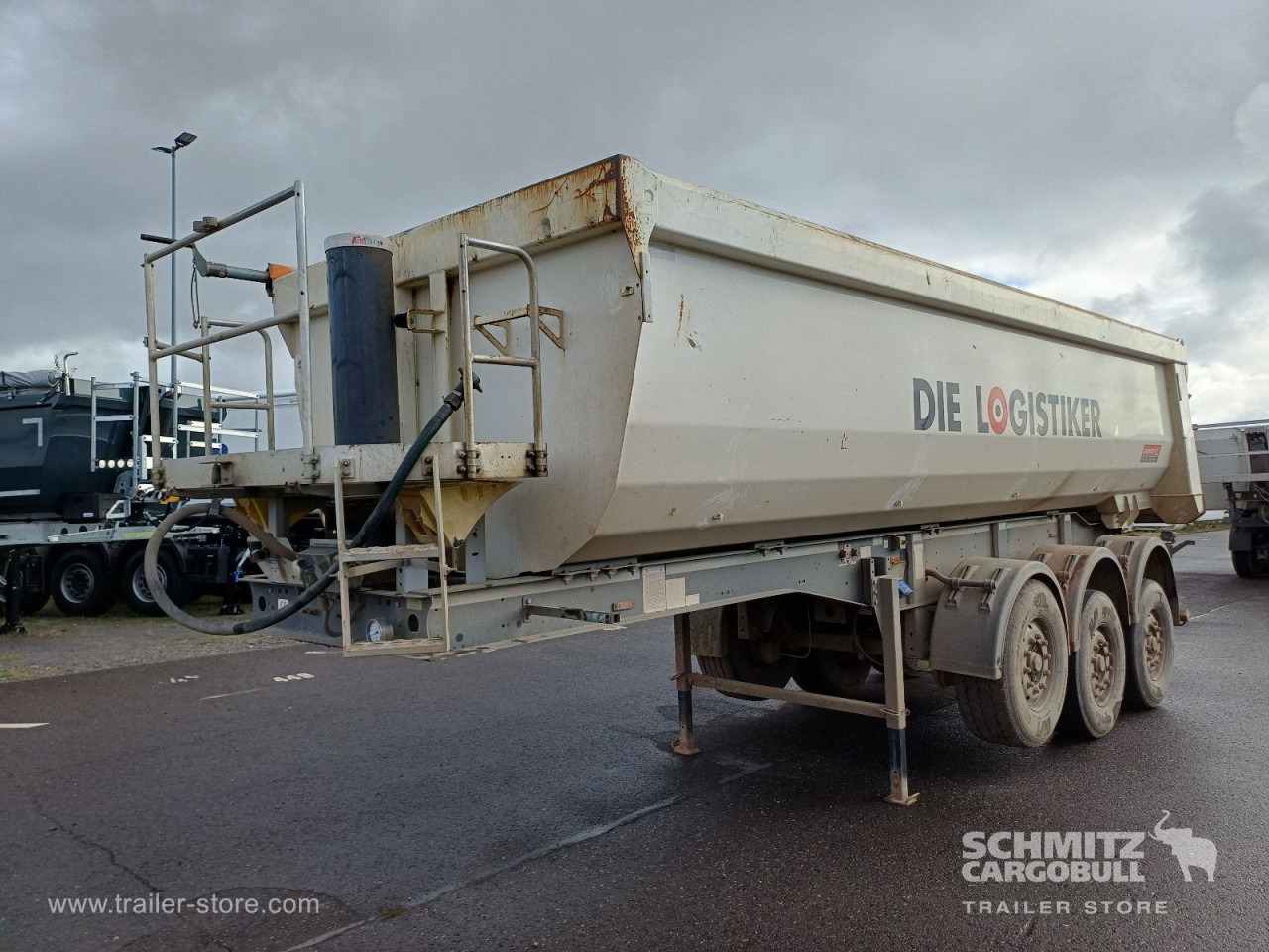 Semirremolque volquete LANGENDORF Auflieger Kipper Stahlrundmulde 24m³: foto 7