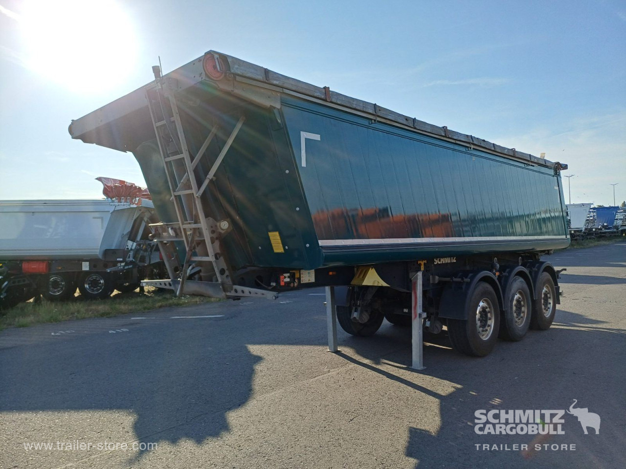 Semirremolque volquete SCHMITZ Auflieger Kipper Alukastenmulde 27m³: foto 7