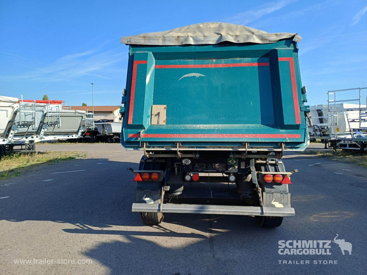 Semirremolque volquete SCHMITZ Auflieger Kipper Alukastenmulde 27m³: foto 9