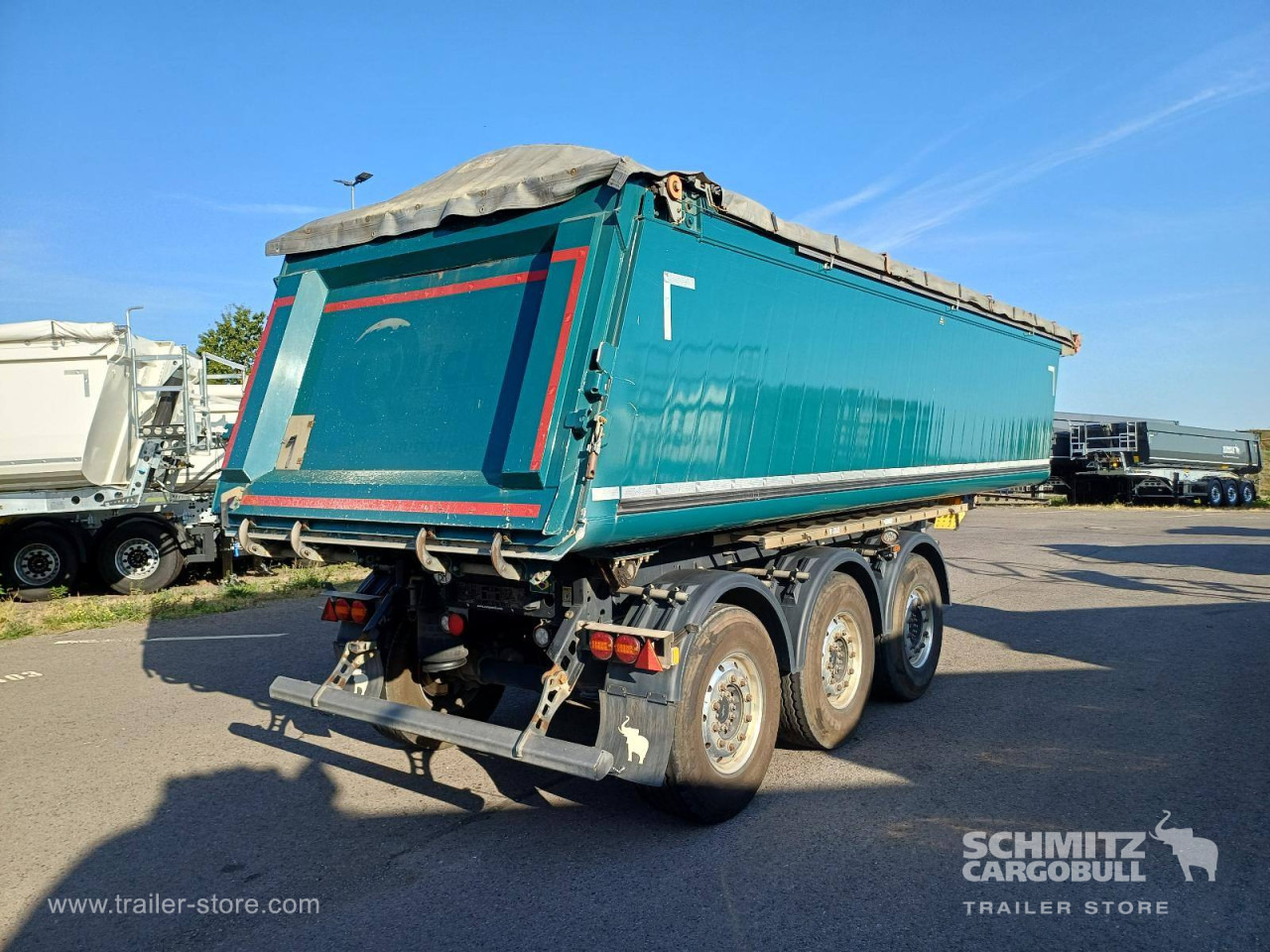 Semirremolque volquete SCHMITZ Auflieger Kipper Alukastenmulde 27m³: foto 8