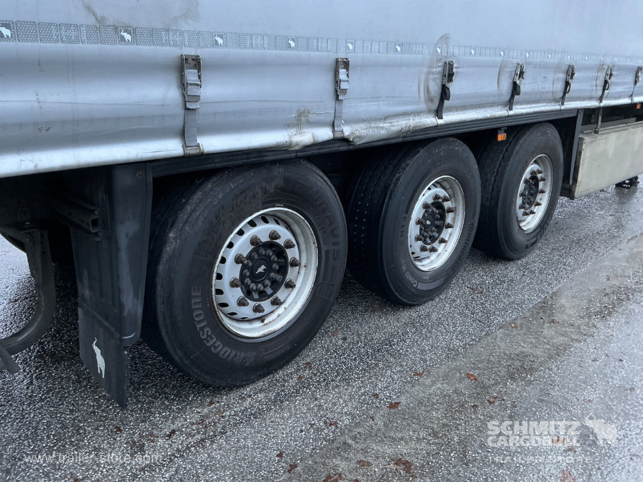 SCHMITZ Curtainsider Standard , Folding wall right - Semirremolque lona: foto 2 SCHMITZ Curtainsider Standard , Folding wall right - Semirremolque lona: foto 2