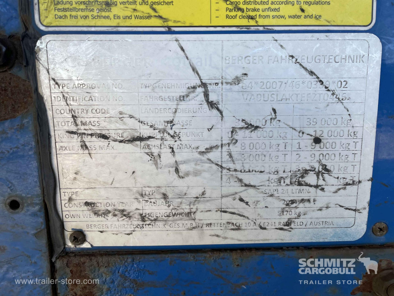 BERGER Semiremolque Lona Mega - Semirremolque lona: foto 2 BERGER Semiremolque Lona Mega - Semirremolque lona: foto 2