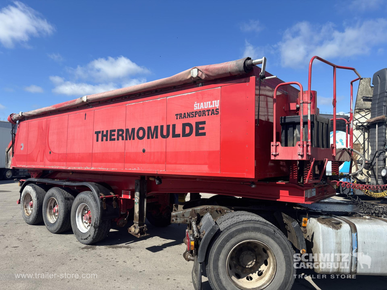 MEIERLING Tipper Alu-square sided body 23m³ - Semirremolque volquete: foto 1 MEIERLING Tipper Alu-square sided body 23m³ - Semirremolque volquete: foto 1