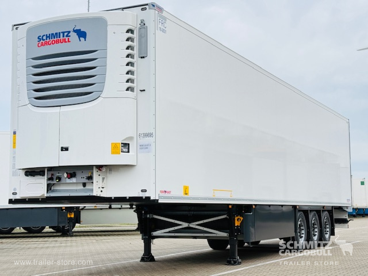 SCHMITZ Oplegger Vries Standard - Semirremolque isotérmico: foto 1 SCHMITZ Oplegger Vries Standard - Semirremolque isotérmico: foto 1