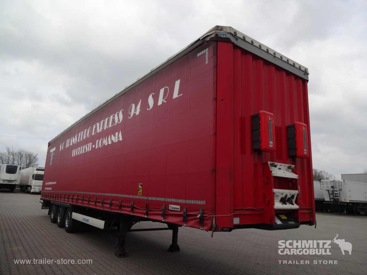 KRONE Curtainsider Mega - Semirremolque lona: foto 4 KRONE Curtainsider Mega - Semirremolque lona: foto 4