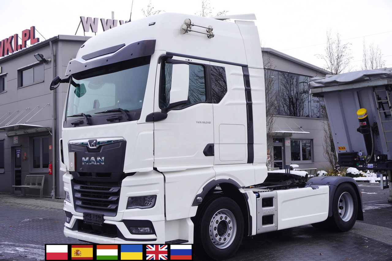 MAN MAN TGX 18.510 E6 4×2 tractor unit / Retarder / Sleeper cab / 2023 / 4 units - Cabeza tractora: foto 1 MAN MAN TGX 18.510 E6 4×2 tractor unit / Retarder / Sleeper cab / 2023 / 4 units - Cabeza tractora: foto 1