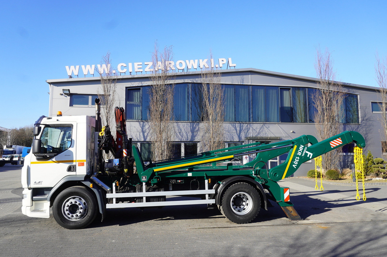 DAF LF 18.310 E6 / Skip loader Fornal NKR 130V / HDS HMF 735 K2 / Manual gearbox - Camión multibasculante, Camión grúa: foto 3 DAF LF 18.310 E6 / Skip loader Fornal NKR 130V / HDS HMF 735 K2 / Manual gearbox - Camión multibasculante, Camión grúa: foto 3