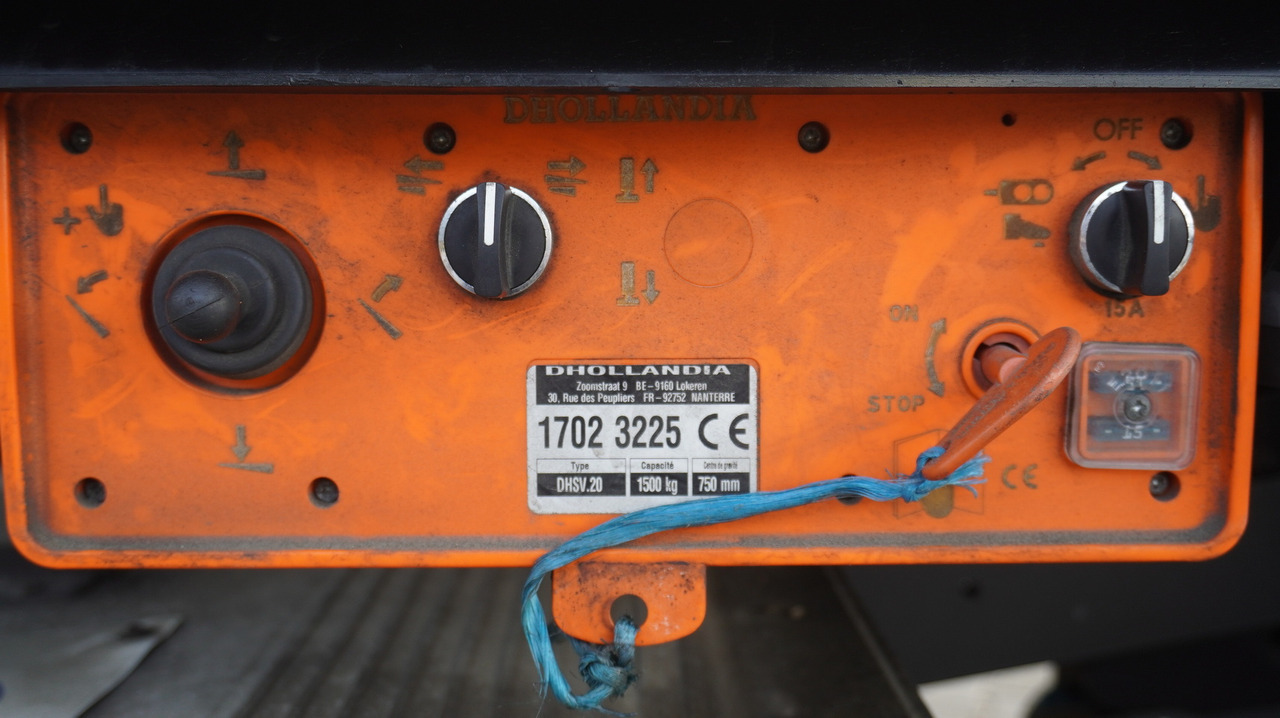 Camión caja cerrada DAF XF 410 EURO 6 /410 HP / 20 EPAL / Dhollandia lift 1500 kg: foto 9