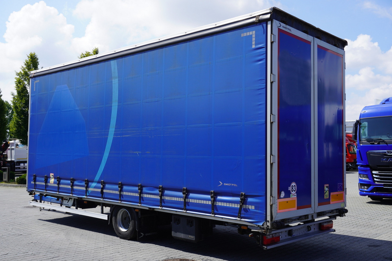 Gniotpol Tandem trailer / 10t / 2018 / 19 pallets - Remolque con toldo: foto 3 Gniotpol Tandem trailer / 10t / 2018 / 19 pallets - Remolque con toldo: foto 3