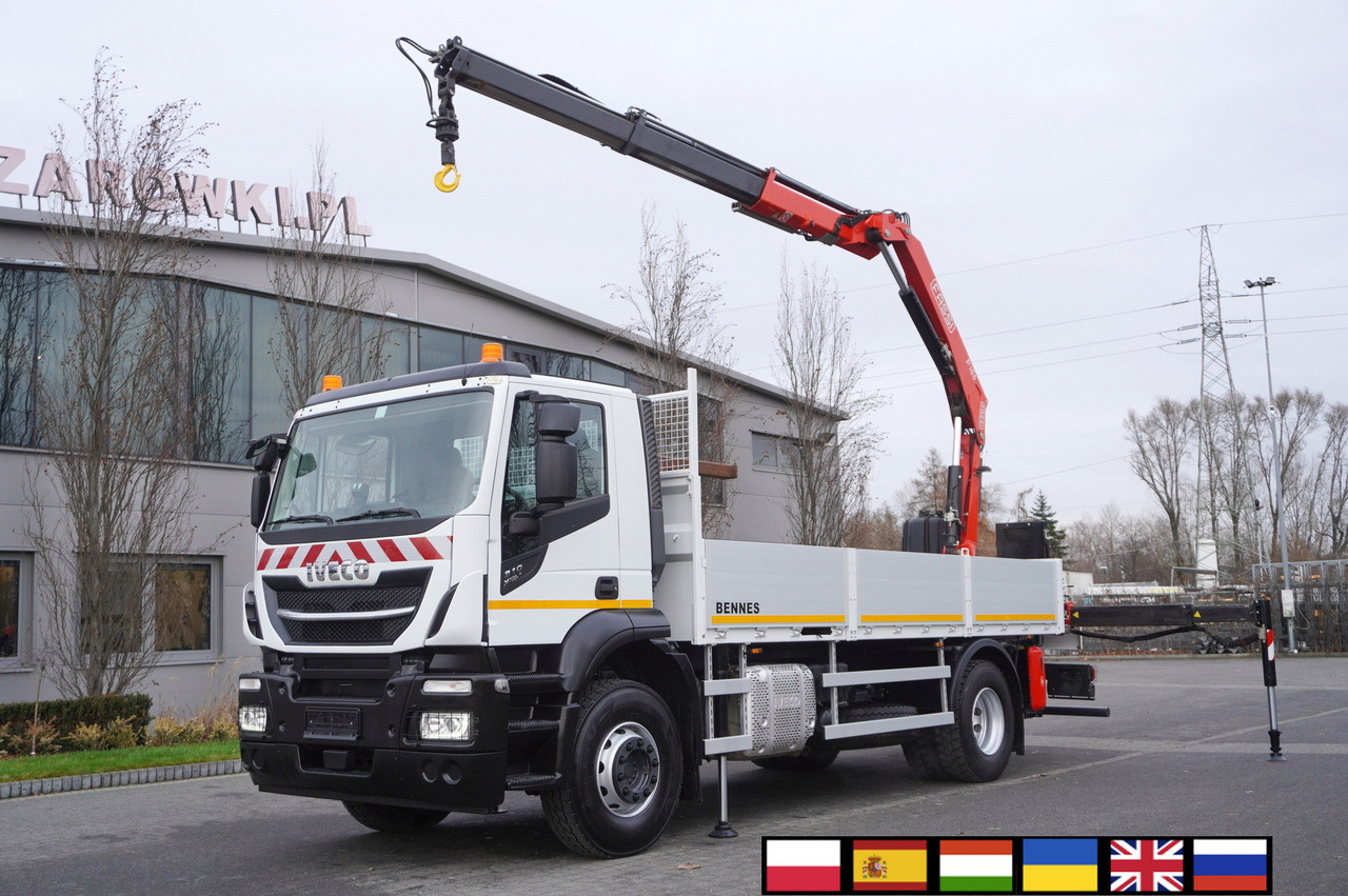 IVECO Stralis X-Way 310 4x2 E6 / Fassi F155 crane / 670 MTH / Remote control / Rotator / 130 tho. km - Camión grúa: foto 1 IVECO Stralis X-Way 310 4x2 E6 / Fassi F155 crane / 670 MTH / Remote control / Rotator / 130 tho. km - Camión grúa: foto 1