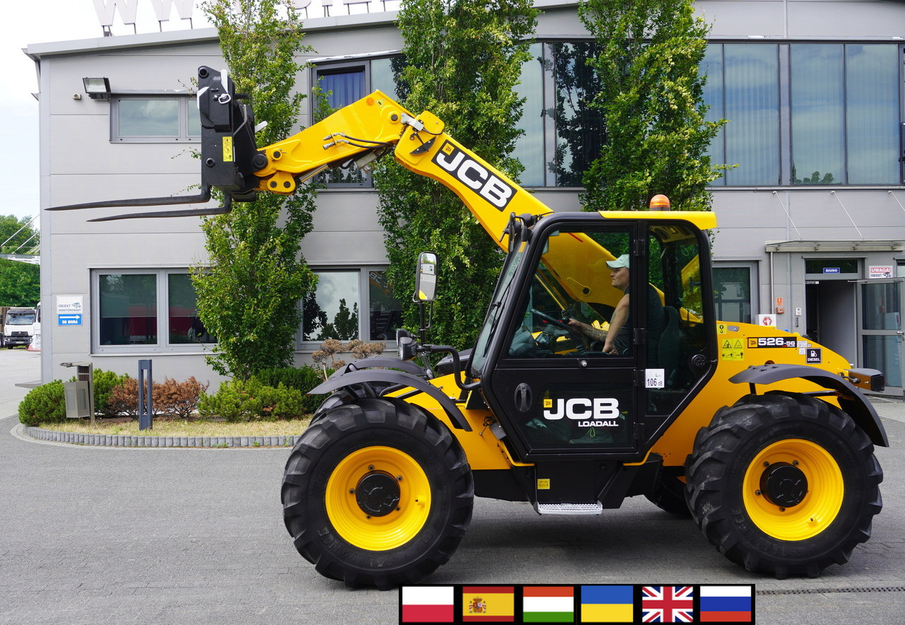 JCB 526-56 AGRI Plus / 5.6 m telescopic loader / joystick - Manipulador telescópico: foto 1 JCB 526-56 AGRI Plus / 5.6 m telescopic loader / joystick - Manipulador telescópico: foto 1