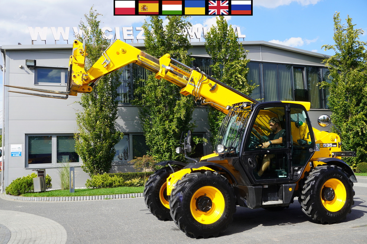 JCB 535-95 / 3.5 T / range 9.5 m / 700 MTH! - Cargadora de ruedas telescópica: foto 1 JCB 535-95 / 3.5 T / range 9.5 m / 700 MTH! - Cargadora de ruedas telescópica: foto 1
