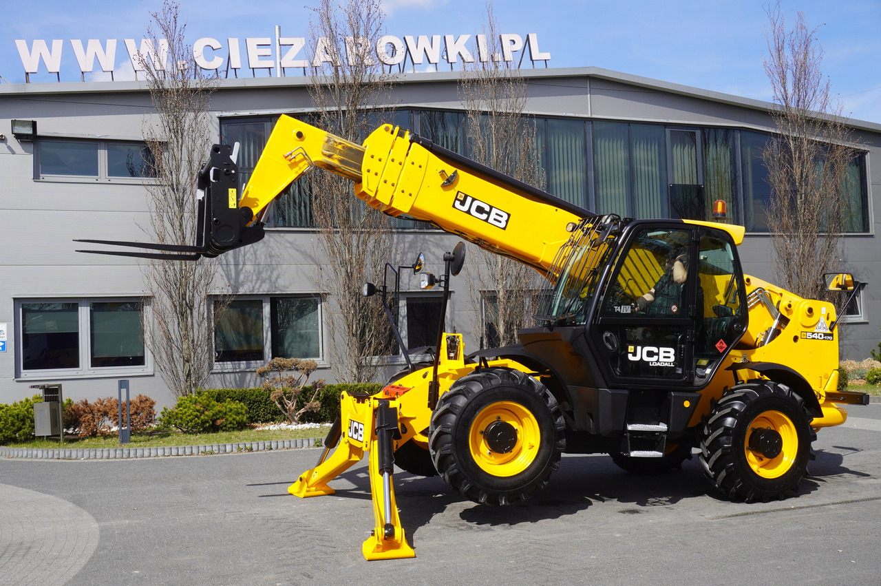 JCB 540-170 Telescopic Loader / 17m / joystick - Cargadora de ruedas telescópica: foto 4 JCB 540-170 Telescopic Loader / 17m / joystick - Cargadora de ruedas telescópica: foto 4