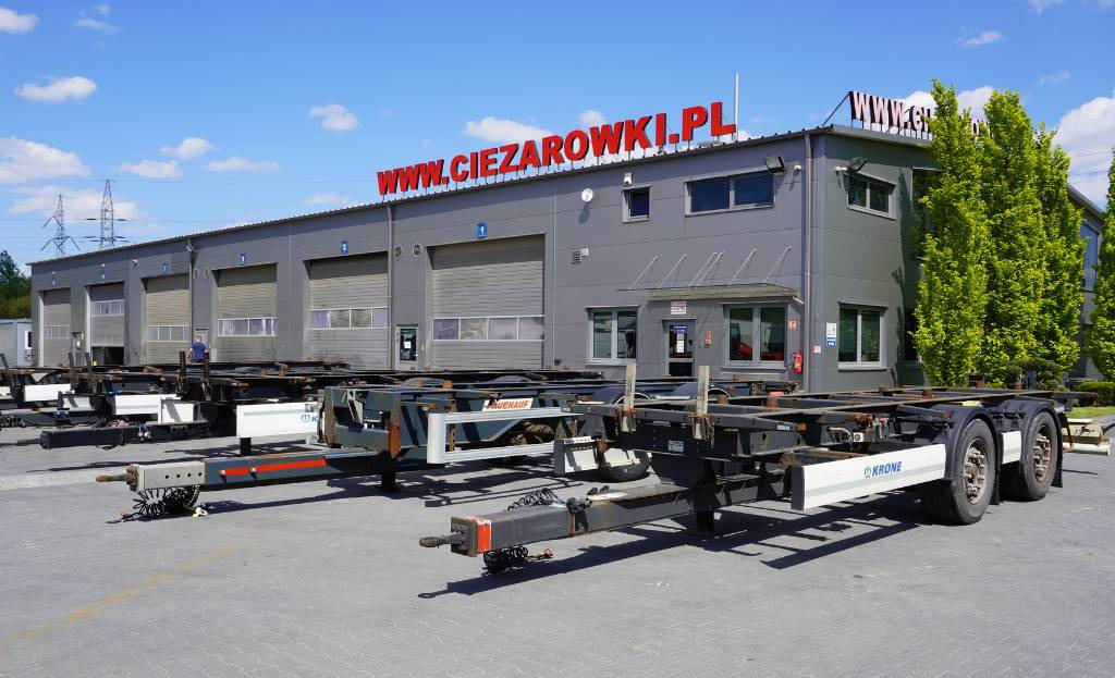 KRONE Trailer Krone BDF / 18 t - Remolque portacontenedore/ Intercambiable: foto 1 KRONE Trailer Krone BDF / 18 t - Remolque portacontenedore/ Intercambiable: foto 1
