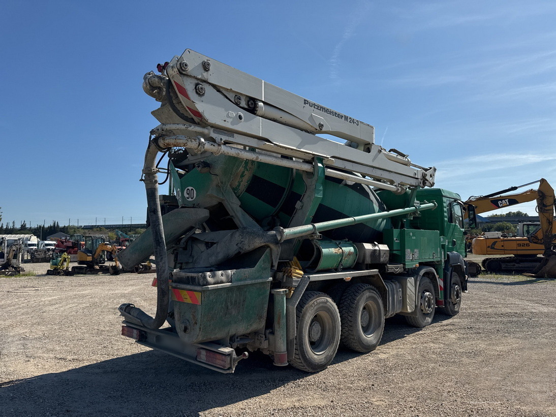 MAN TGS 35.480 8x4 Concrete Mixer Pump truck / Putzmeister M24-3 / 1600 MTH! - Camión bomba de hormigón: foto 3 MAN TGS 35.480 8x4 Concrete Mixer Pump truck / Putzmeister M24-3 / 1600 MTH! - Camión bomba de hormigón: foto 3
