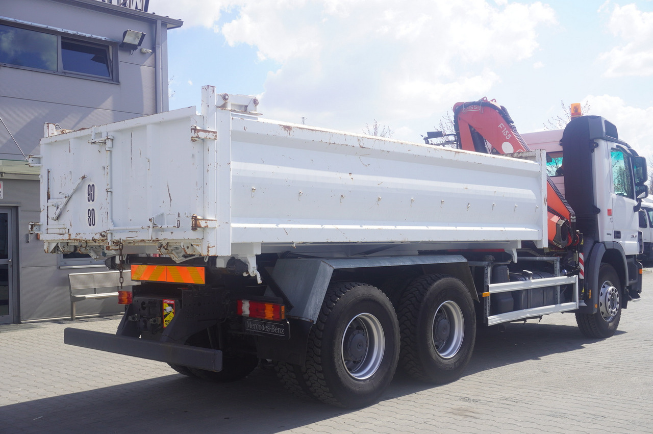 Camión grúa, Camión grúa MERCEDES-BENZ Actros 2641 6×4 E5 / Crane / Dumper / 110000 km: foto 12