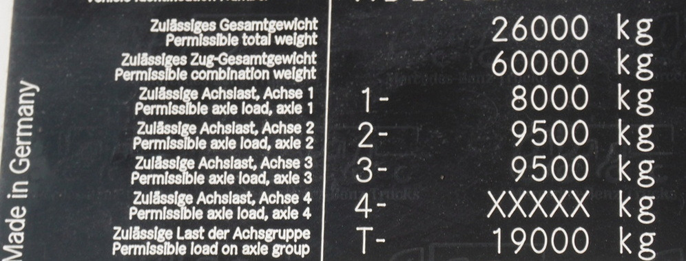 Camión grúa, Camión grúa MERCEDES-BENZ Actros 2641 6×4 E5 / Crane / Dumper / 110000 km: foto 7