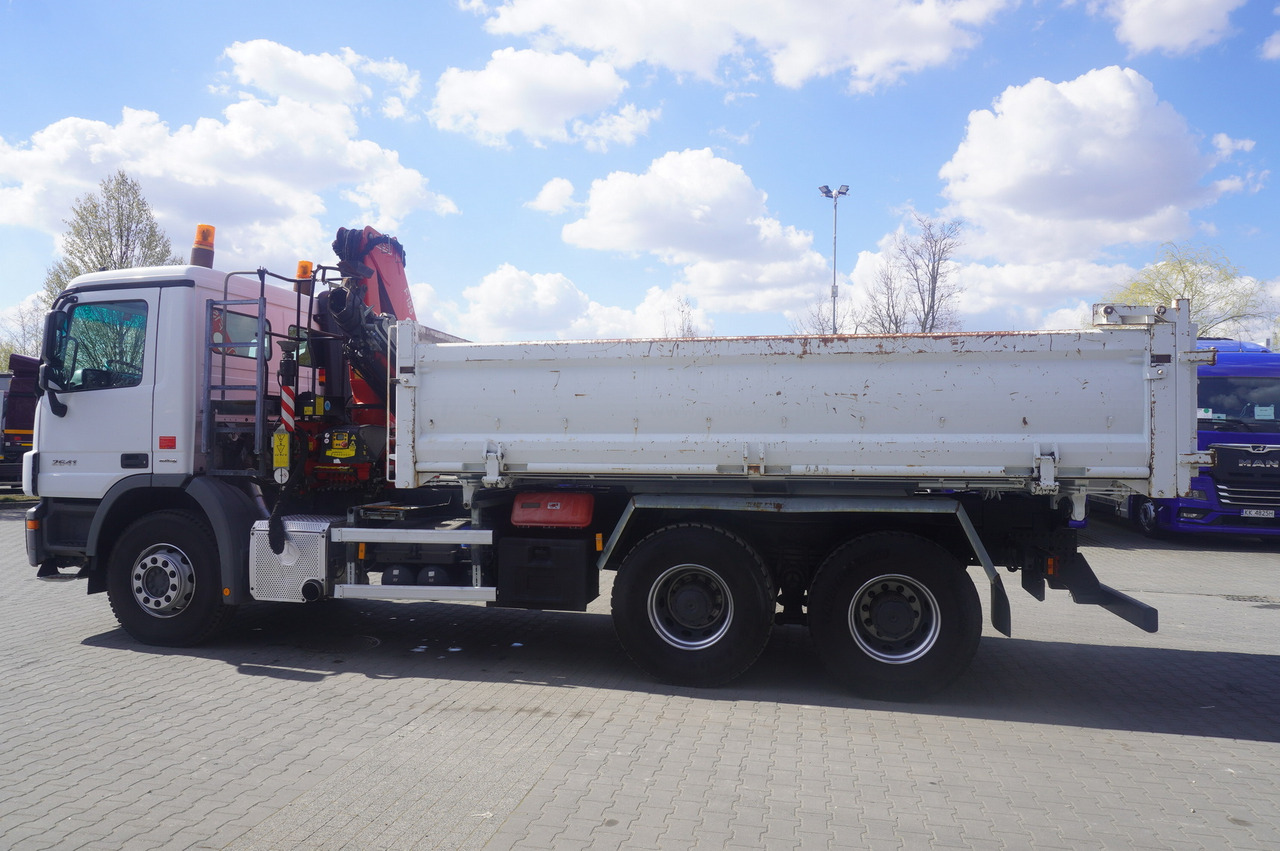 Camión grúa, Camión grúa MERCEDES-BENZ Actros 2641 6×4 E5 / Crane / Dumper / 110000 km: foto 13