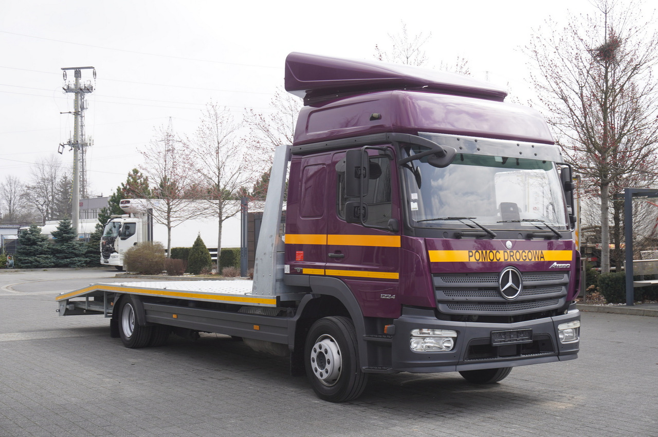 Camión portavehículos MERCEDES-BENZ Atego 1224 / New galvanized tow truck: foto 10