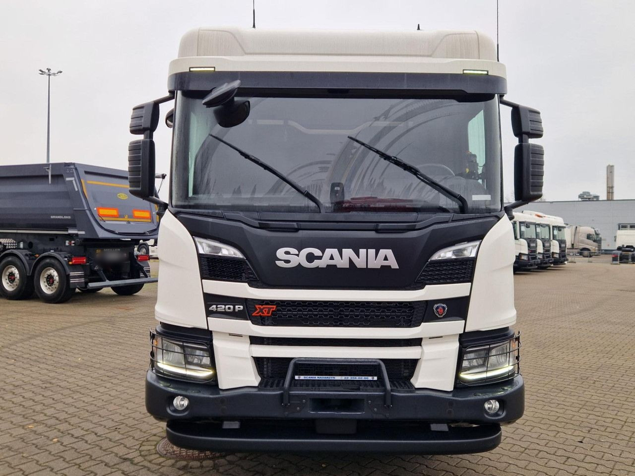 SCANIA P420 B6x2*4 / Meiller Kipper Tectrum RS 21 hooklift / 2025 / no mileage! - Camión multibasculante: foto 3 SCANIA P420 B6x2*4 / Meiller Kipper Tectrum RS 21 hooklift / 2025 / no mileage! - Camión multibasculante: foto 3