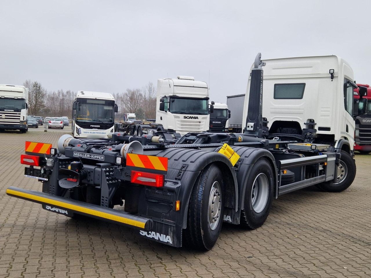SCANIA P420 B6x2*4 / Meiller Kipper Tectrum RS 21 hooklift / 2025 / no mileage! - Camión multibasculante: foto 5 SCANIA P420 B6x2*4 / Meiller Kipper Tectrum RS 21 hooklift / 2025 / no mileage! - Camión multibasculante: foto 5