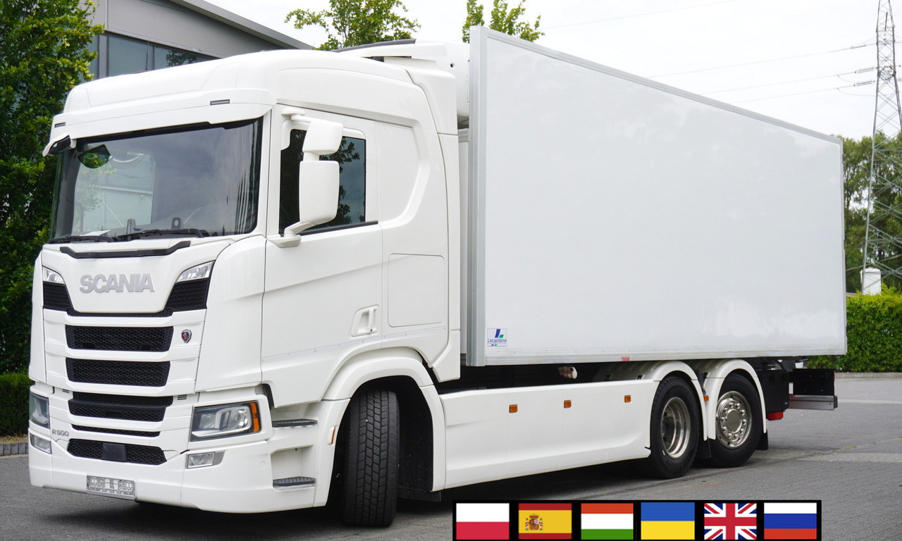 SCANIA R500 / Lecapitaine refrigerator / Carrier Supra 950 / steered 3rd axle - Camión frigorífico: foto 1 SCANIA R500 / Lecapitaine refrigerator / Carrier Supra 950 / steered 3rd axle - Camión frigorífico: foto 1