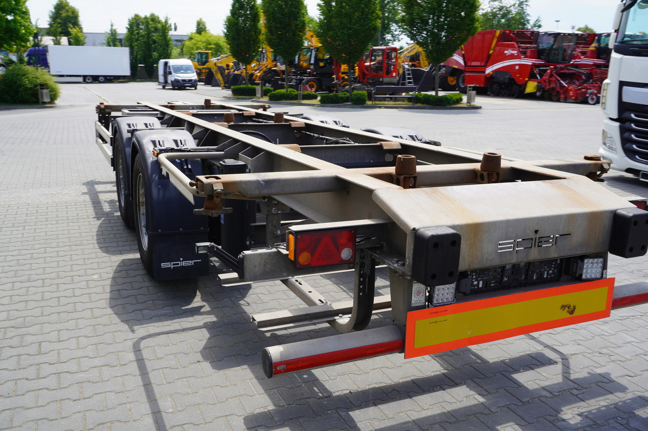 Remolque chasis SPIER Trailer ZWL 290 BDF / 18 t [ Copy ]: foto 7