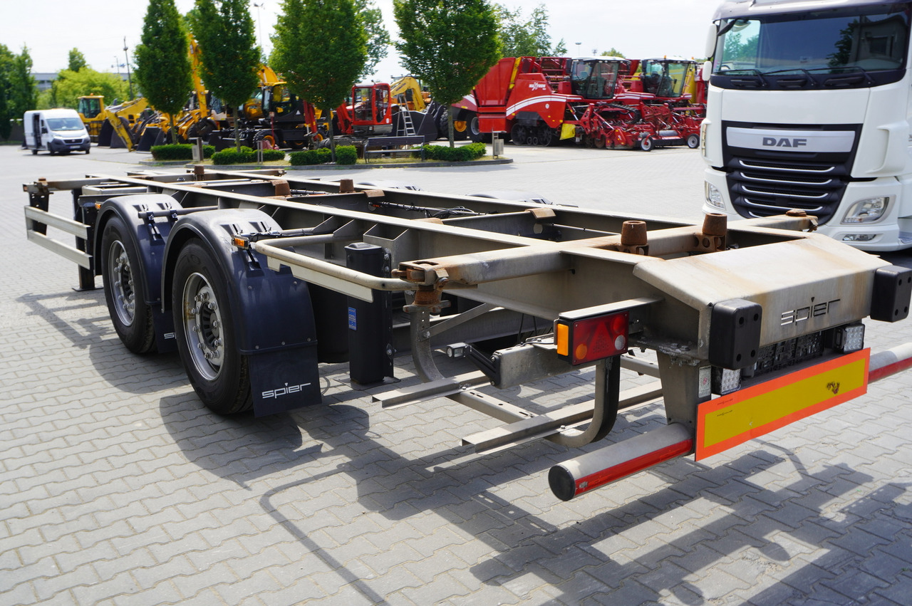 Remolque chasis SPIER Trailer ZWL 290 BDF / 18 t [ Copy ]: foto 8