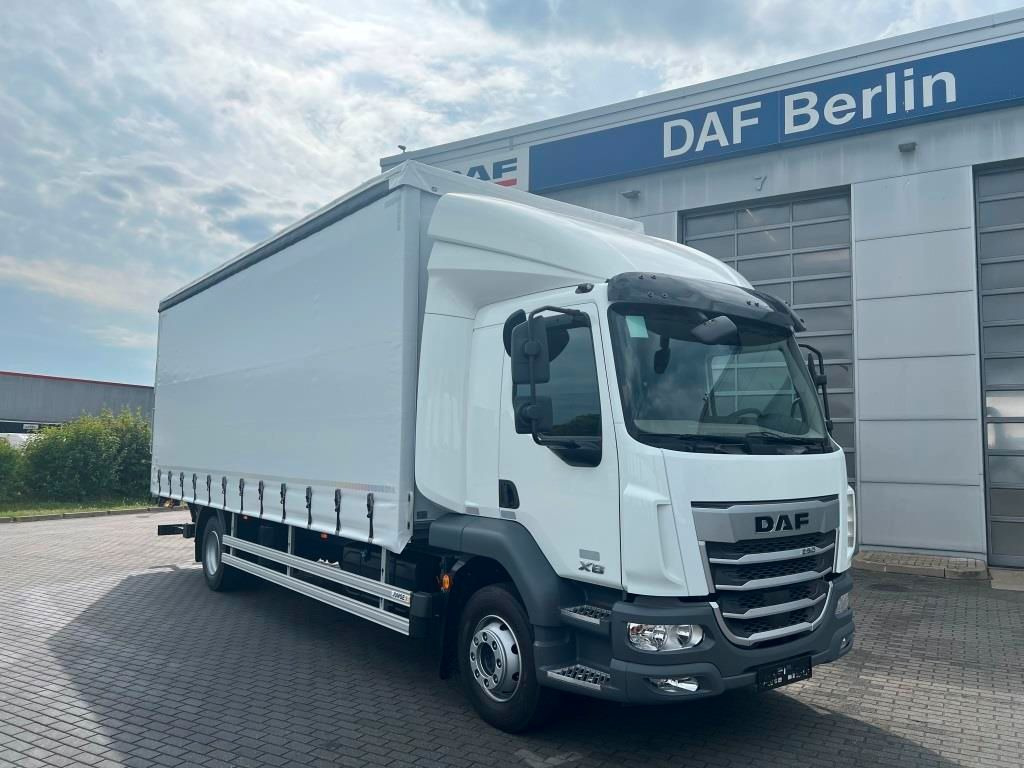 DAF XB 290 FA 16t Junge Curtainsider LBW 1.5 to. AHK - Camión lona: foto 1 DAF XB 290 FA 16t Junge Curtainsider LBW 1.5 to. AHK - Camión lona: foto 1