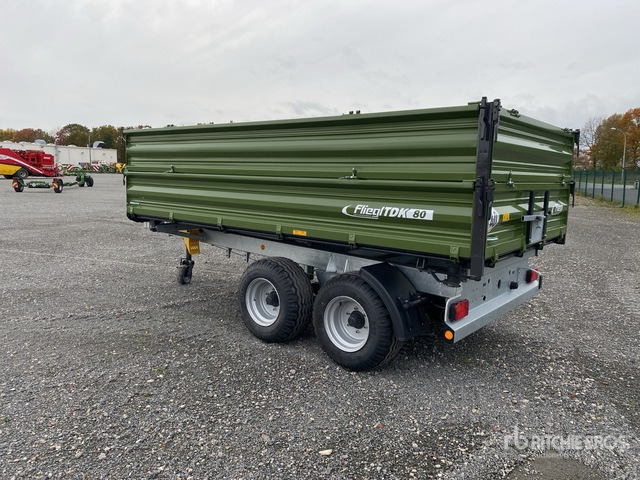 2024 Fliegl TDK 80A-88 VR Fox 3-Way (Unused) End Dump Trailer - Remolque volquete: foto 3 2024 Fliegl TDK 80A-88 VR Fox 3-Way (Unused) End Dump Trailer - Remolque volquete: foto 3