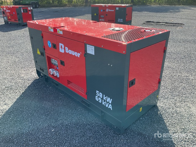 2025 Bauer Generatoren GFS-50 ATS 62.5 kVA (Unused) Generator Set - Generador industriale: foto 3 2025 Bauer Generatoren GFS-50 ATS 62.5 kVA (Unused) Generator Set - Generador industriale: foto 3