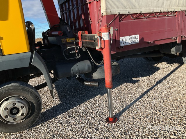 1996 MAN 10.223 1996 Palfinger PK7000 2960 kg K ... Flatbed Truck with Crane - Camión caja abierta, Camión grúa: foto 4 1996 MAN 10.223 1996 Palfinger PK7000 2960 kg K ... Flatbed Truck with Crane - Camión caja abierta, Camión grúa: foto 4