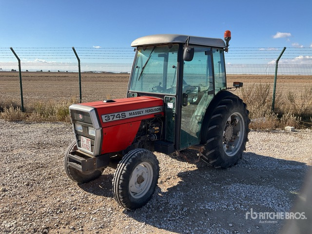 1997 Massey Ferguson 374S 2WD Tractor - Tractor: foto 1 1997 Massey Ferguson 374S 2WD Tractor - Tractor: foto 1
