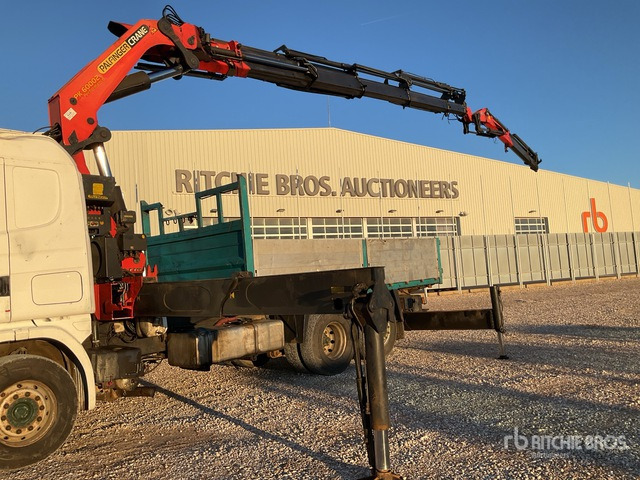 2003 Scania R124L 2007 Palfinger PK60002 19000 kg ... Flatbed Truck with Crane - Camión caja abierta, Camión grúa: foto 5 2003 Scania R124L 2007 Palfinger PK60002 19000 kg ... Flatbed Truck with Crane - Camión caja abierta, Camión grúa: foto 5