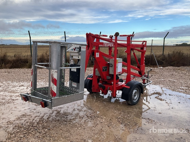 2003 Teupen MOSKITO UL10 Telescopic Boom Lift - Plataforma elevadora remolcable: foto 1 2003 Teupen MOSKITO UL10 Telescopic Boom Lift - Plataforma elevadora remolcable: foto 1