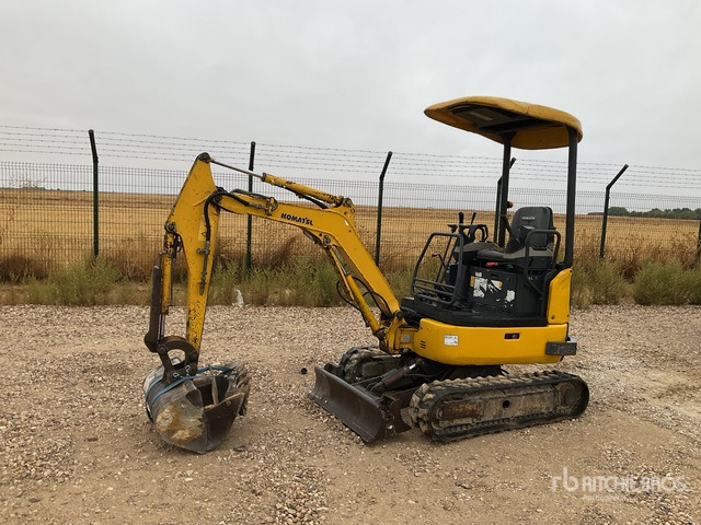 2007 Komatsu PC14R-2 Mini Excavator: <6.6t - Miniexcavadora: foto 1 2007 Komatsu PC14R-2 Mini Excavator: <6.6t - Miniexcavadora: foto 1