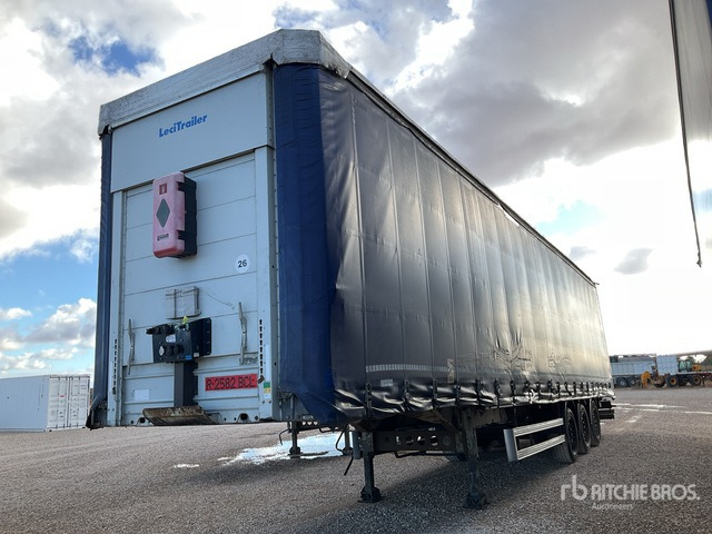 2011 Lecitrailer 3E20 Tri/A XL 3M Multilock Curtain Side Trailer - Remolque con toldo: foto 2 2011 Lecitrailer 3E20 Tri/A XL 3M Multilock Curtain Side Trailer - Remolque con toldo: foto 2
