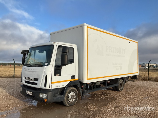 2012 Iveco Eurocargo 75E18 4x2 Van Truck - Camión caja cerrada: foto 1 2012 Iveco Eurocargo 75E18 4x2 Van Truck - Camión caja cerrada: foto 1