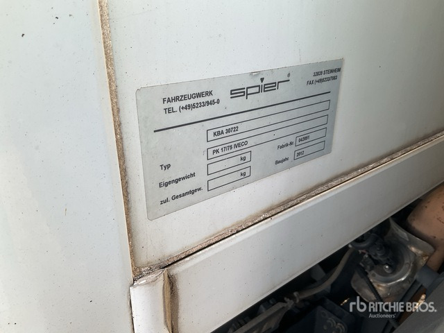 2012 Iveco Eurocargo 75E18 4x2 Van Truck - Camión caja cerrada: foto 5 2012 Iveco Eurocargo 75E18 4x2 Van Truck - Camión caja cerrada: foto 5