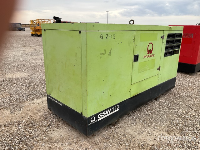 2014 Pramac GSW110 110 kVA Skid-Mounted Generator Set - Generador industriale: foto 4 2014 Pramac GSW110 110 kVA Skid-Mounted Generator Set - Generador industriale: foto 4