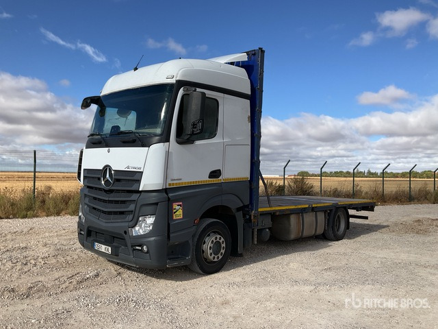 2018 Mercedes-Benz Actros 1846L 4x2 Flatbed Truck - Camión caja abierta: foto 2 2018 Mercedes-Benz Actros 1846L 4x2 Flatbed Truck - Camión caja abierta: foto 2