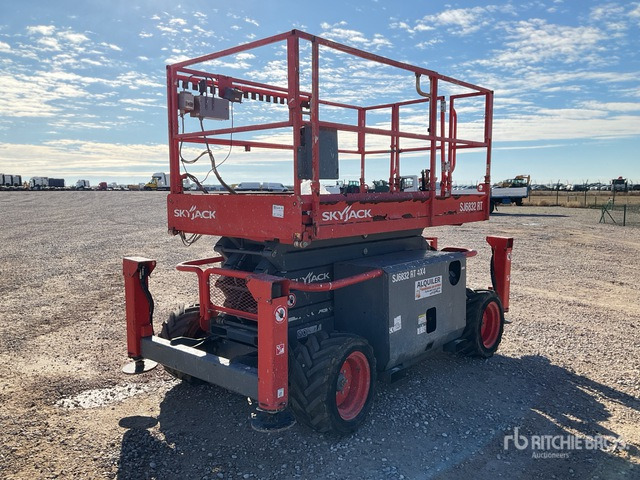 2018 Skijack SJ6832RT 4x4 Diesel Scissor Lift - Plataforma de tijeras: foto 1 2018 Skijack SJ6832RT 4x4 Diesel Scissor Lift - Plataforma de tijeras: foto 1